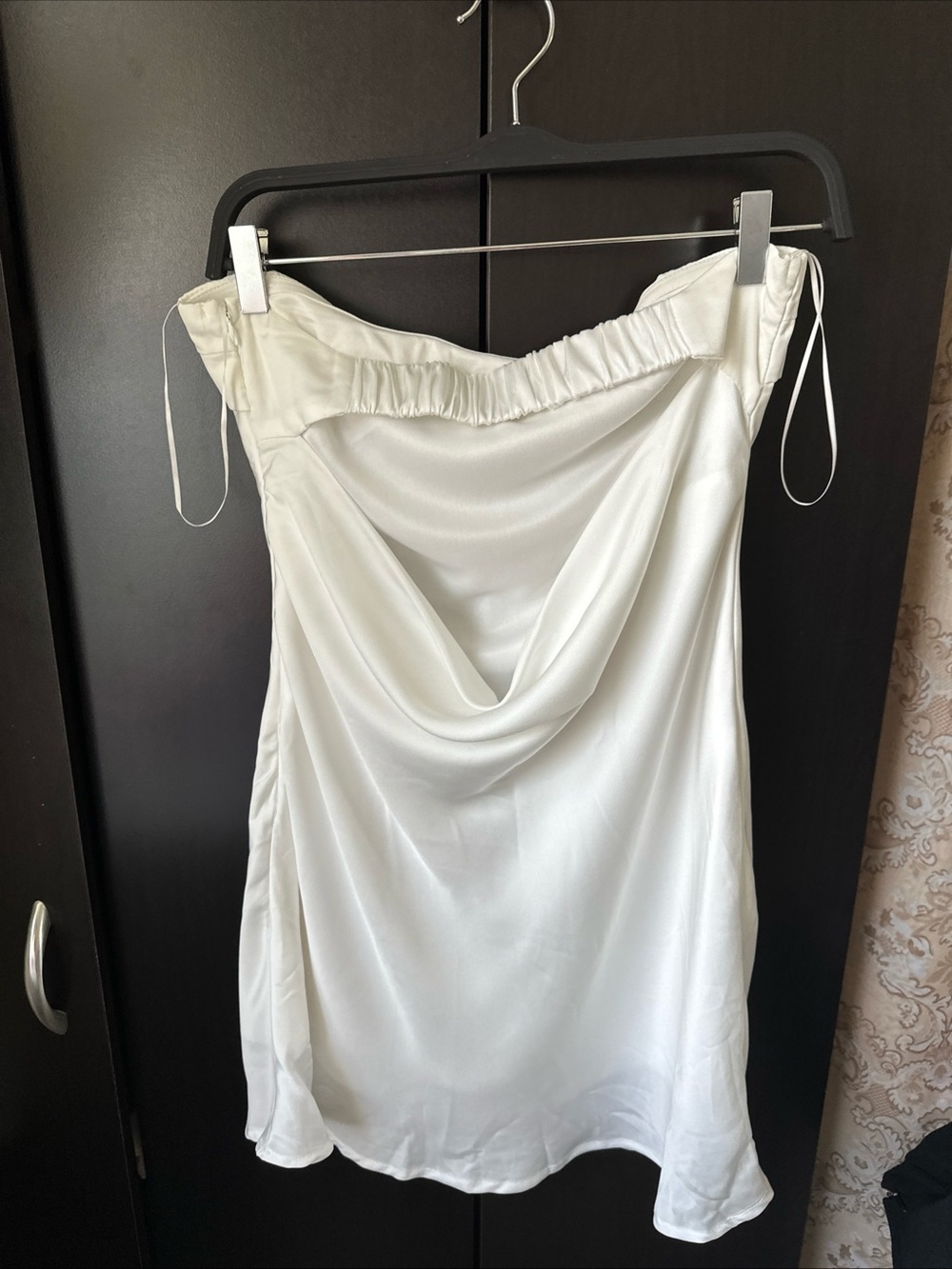 Princess Polly White Strapless Mini Dress with Back Cutout - Picture 8 of 9